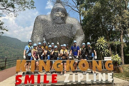 Kingkong Smile Zipline Adventure Tour From Chiang Mai