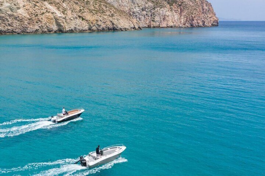 Eldoris Private Boat Rental in Milos