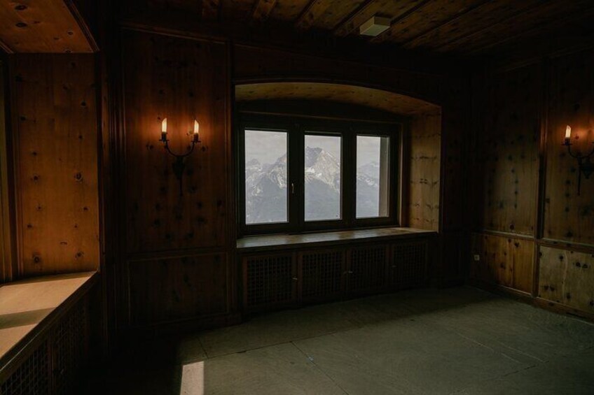 The Kehlsteinhaus (known as the Eagle's Nest)