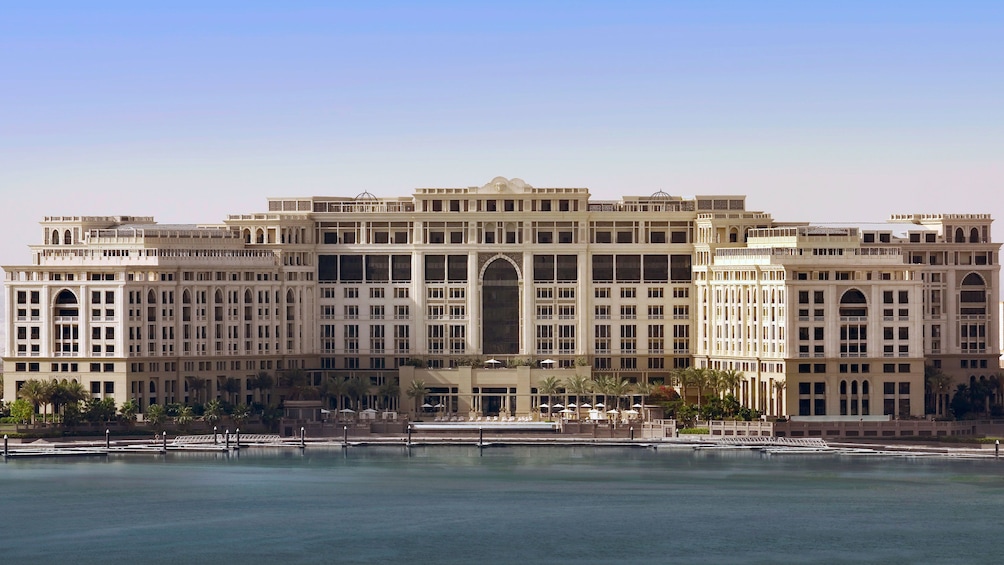 Exterior of Palazzo Versace Hotel in Dubai