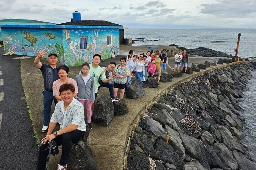 Private Round Trip Woman Diver Performance in Jeju Island