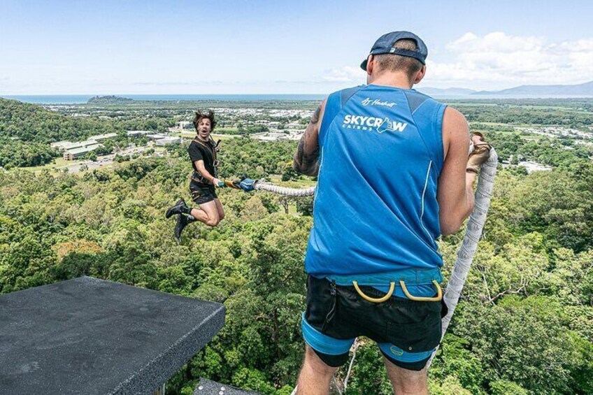 Bungy Jump Experience at Skypark Cairns by AJ Hackett