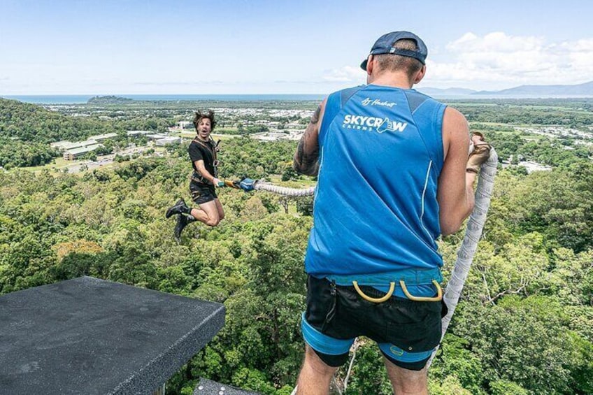 Bungy Jump Experience at Skypark Cairns by AJ Hackett