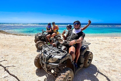 quad bike Jungle & Beach Safari at Mahogany Bay