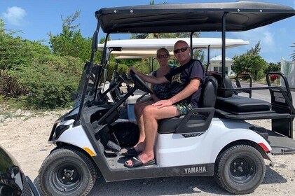 Providenciales Grace bay and long bay golf cart tour