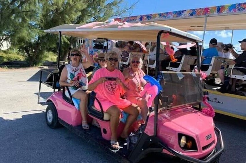 Providenciales Grace bay and long bay golf cart tour 