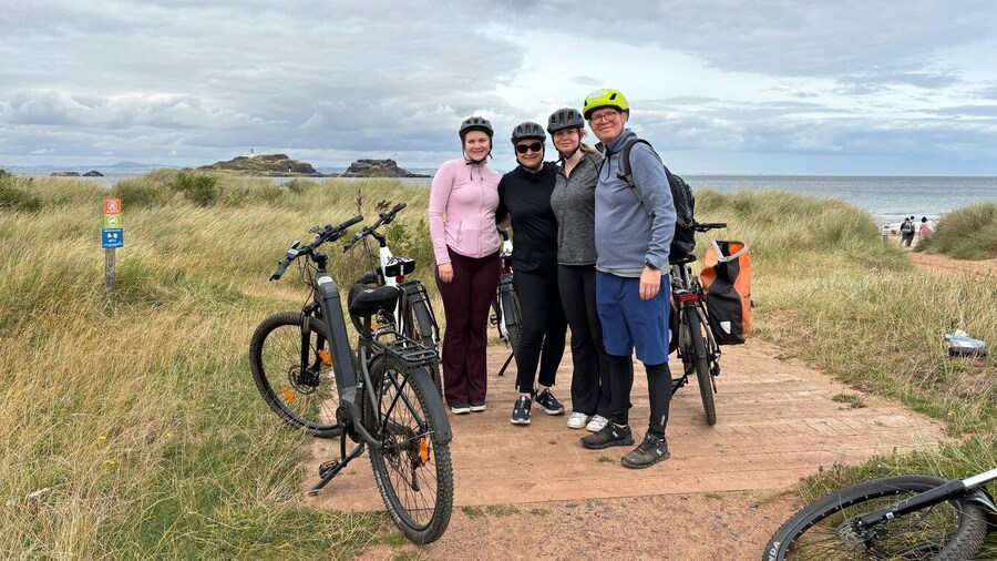 Castle and Coastline Electric Bike Tour North Berwick