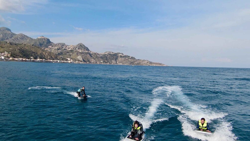 Picture 1 for Activity Taormina - Giardini Naxos jetsurfing with instructor