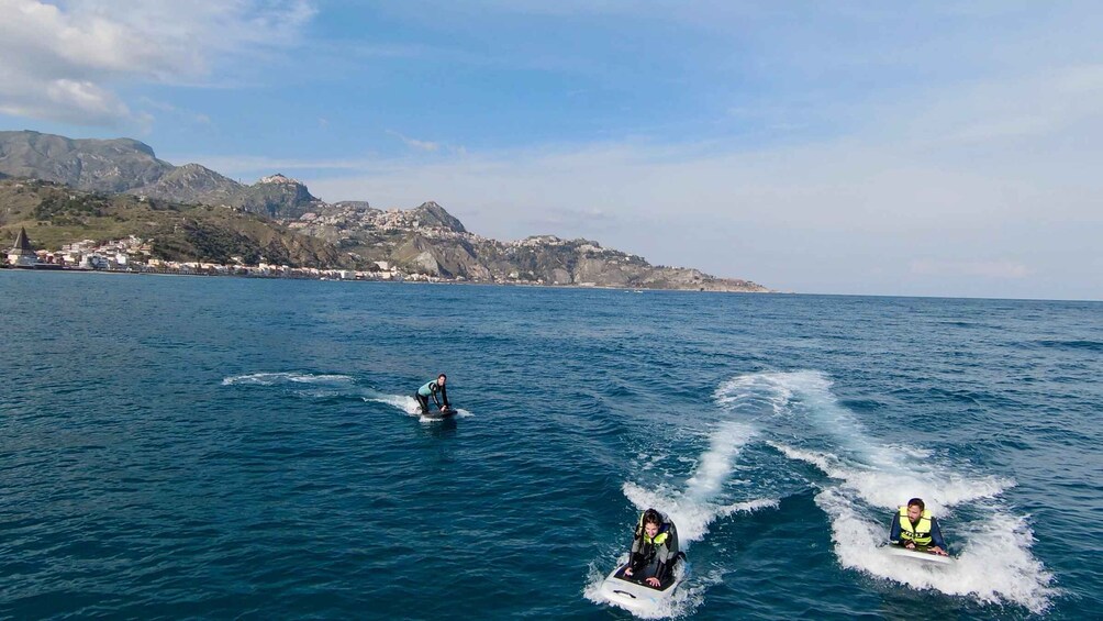 Picture 5 for Activity Taormina - Giardini Naxos Electric Jetsurfing boat trip