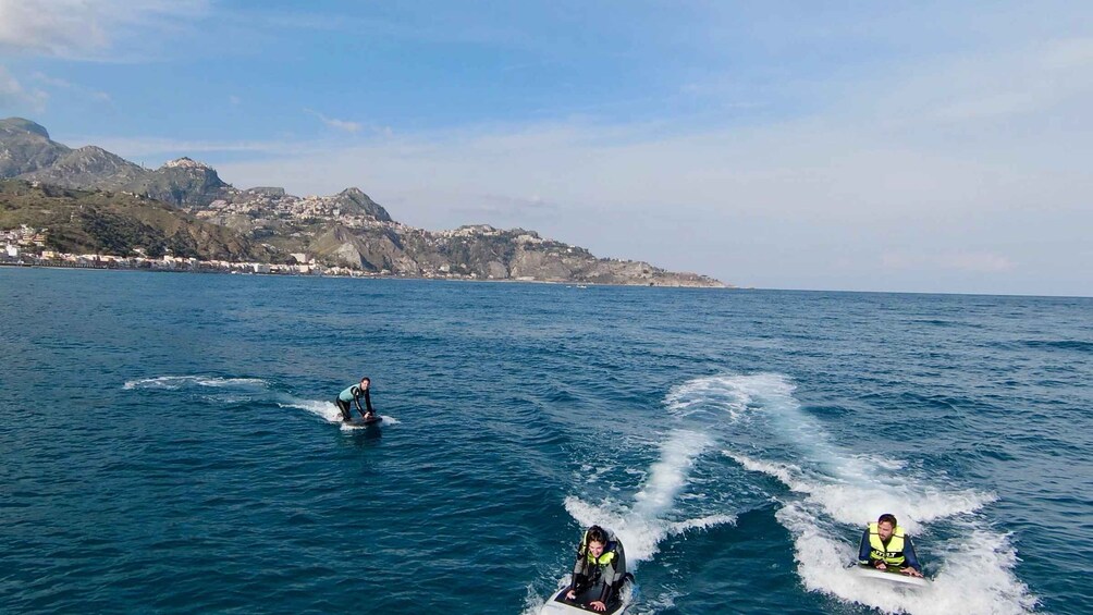 Picture 5 for Activity Taormina - Giardini Naxos Electric Jetsurfing boat trip