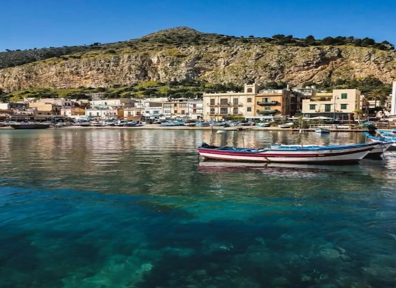 Picture 5 for Activity Palermo: Capo Gallo Private Boat Tour with Snacks