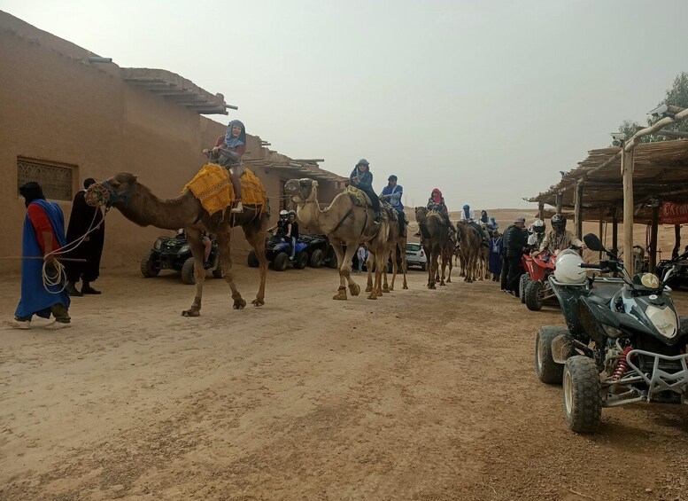 Picture 4 for Activity Agafay Desert Sunset Camel ride Experience with Dinner