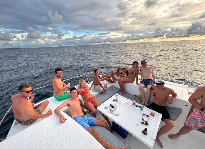 Picture 7 for Activity Tamarindo: Pacific Lounge Catamaran Sunset Public Tour