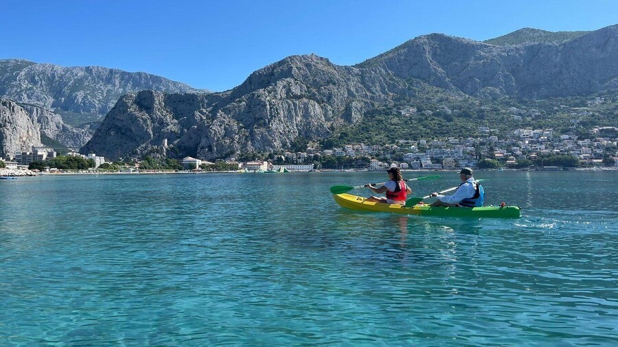 Omiš River Kayaking & Sea Snorkeling Tour - From Split/Omiš