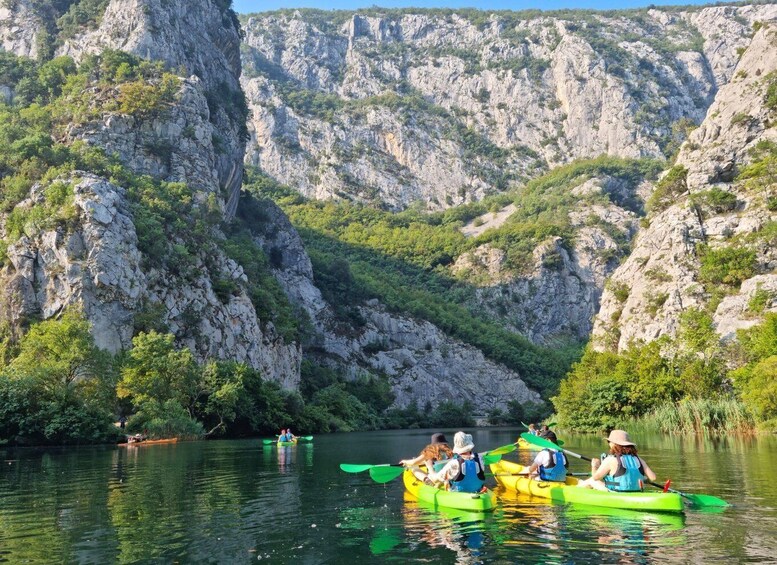 Picture 1 for Activity Omiš River Kayaking & Sea Snorkeling Tour - From Split/Omiš