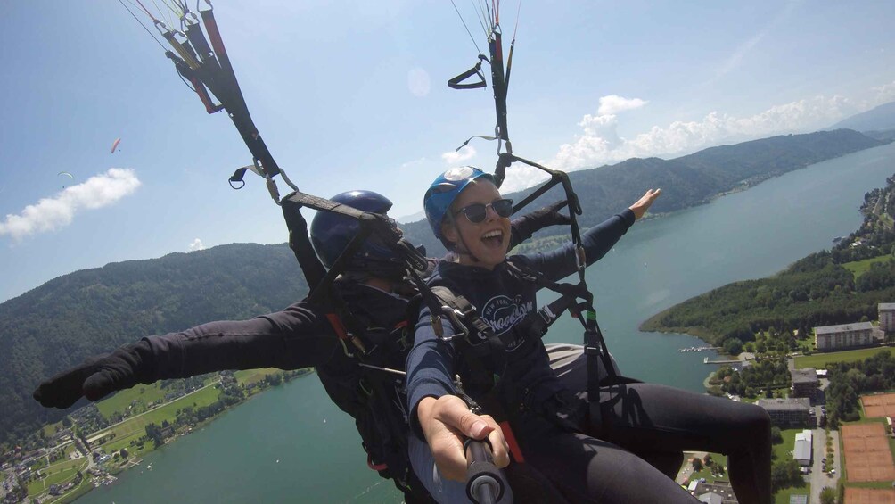 Picture 1 for Activity Villach/Ossiachersee: Paragliding "Panorama" Tandemflug