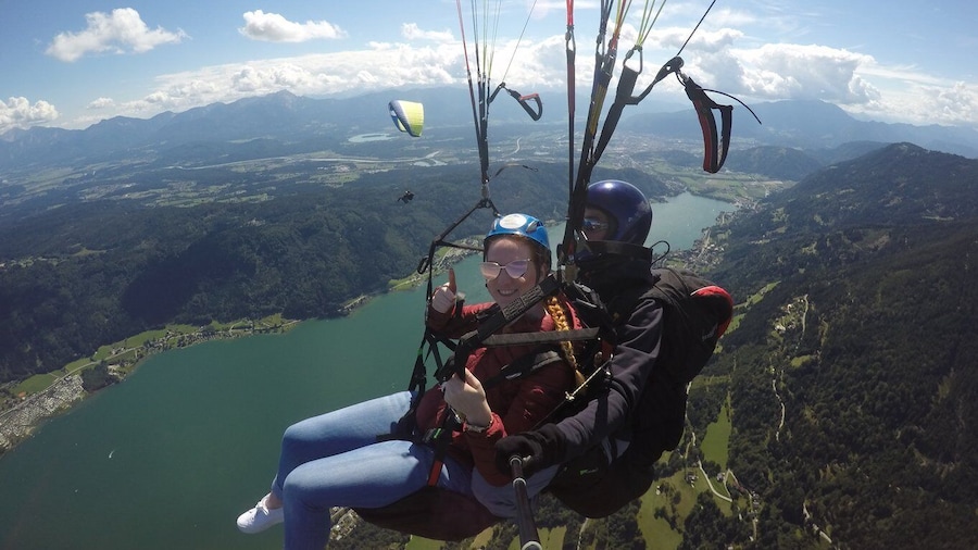 Villach/Ossiachersee: Paragliding "Panorama" Tandemflug