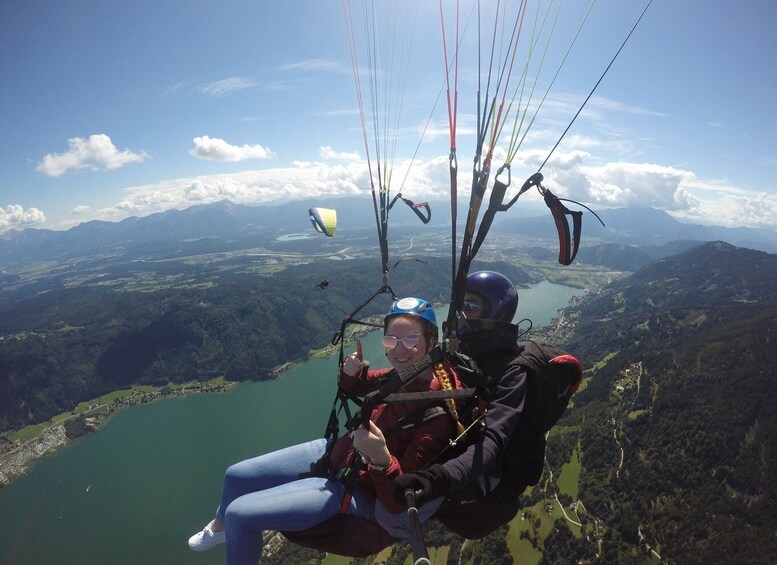 Villach/Ossiachersee: Paragliding "Panorama" Tandemflug