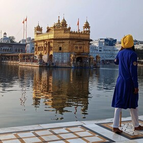 Visite d’une journée de la ville d’Amritsar et cérémonie de la frontière de...