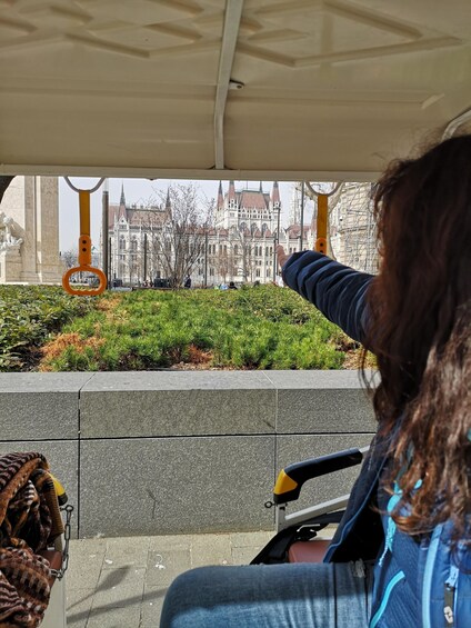 Picture 2 for Activity Budapest: Sightseeing Tour by an Electric Tuktuk