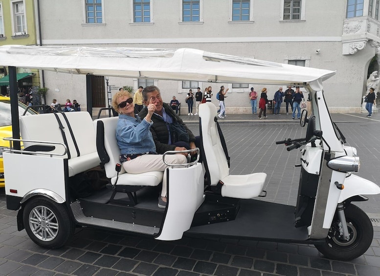 Picture 2 for Activity Budapest: Sightseeing Tour by Electric Tuktuk