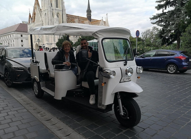 Picture 1 for Activity Budapest: Sightseeing Tour by Electric Tuktuk