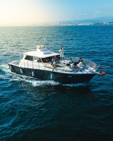 Picture 1 for Activity Estepona: Dolphins Searching Sea Cruise with Drink & Snacks