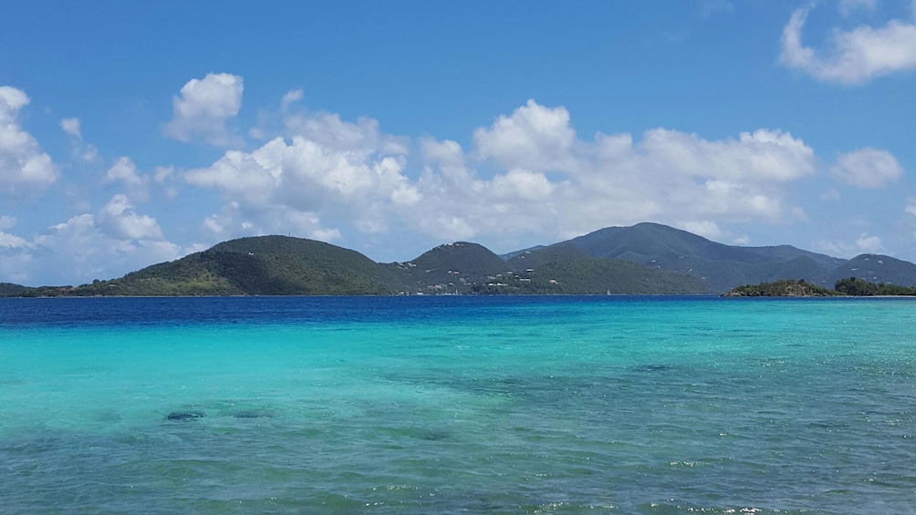 View from the bay in St. Thomas & St. John