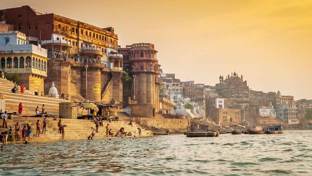 Picture 3 for Activity Sunrise at Varanasi Ganga Ghat with Arti & Masala Tea