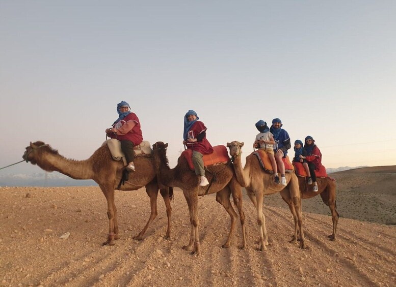 Picture 1 for Activity Marrakech Agafay desert, Atlas mountains & camel ride trip