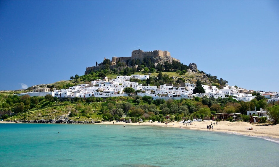 Picture 3 for Activity From Rhodes: Lindos, Seven Springs and Kalithea Private Tour