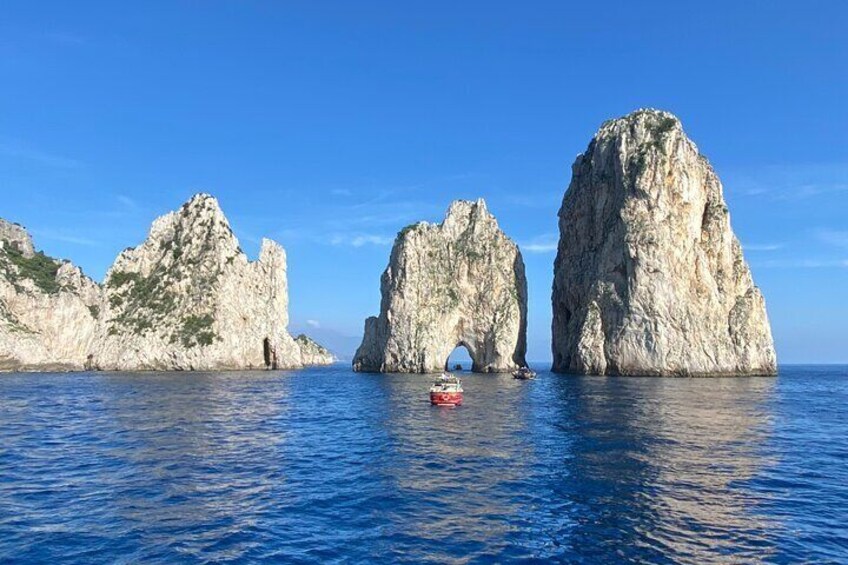 Private Boat Tour to Capri from Sorrento