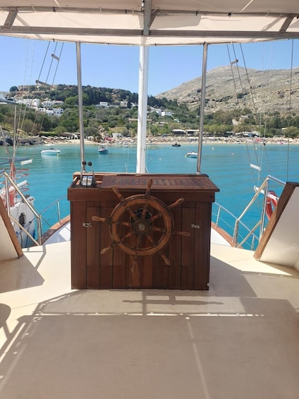 Picture 13 for Activity Lindos: Rhodes South-East Coast Cruise with Swim Stops