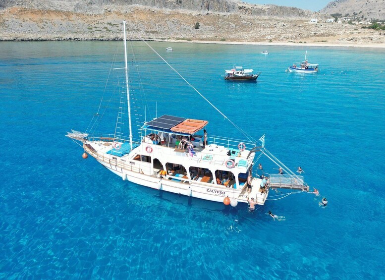 Picture 1 for Activity Lindos: Rhodes South-East Coast Cruise with Swim Stops