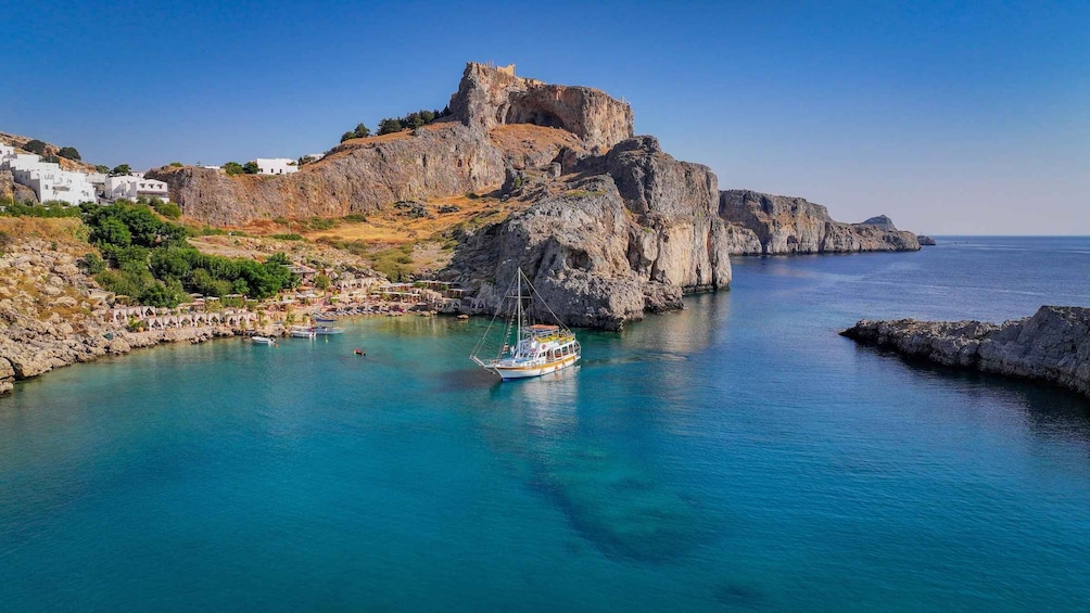 Picture 4 for Activity Lindos: Rhodes South-East Coast Cruise with Swim Stops
