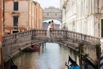 Venecia: sesión de retratos de la ciudad con un fotógrafo profesional