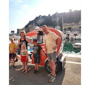 尼斯：單車私人遊覽和 3 小時 Villefranche-Cap ferrat 遊船之旅