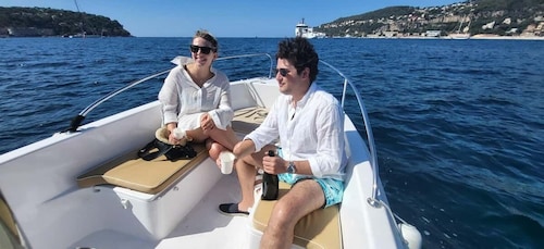 Nice : Visite privée en Bike et Boat 3h Villefranche-Cap ferrat