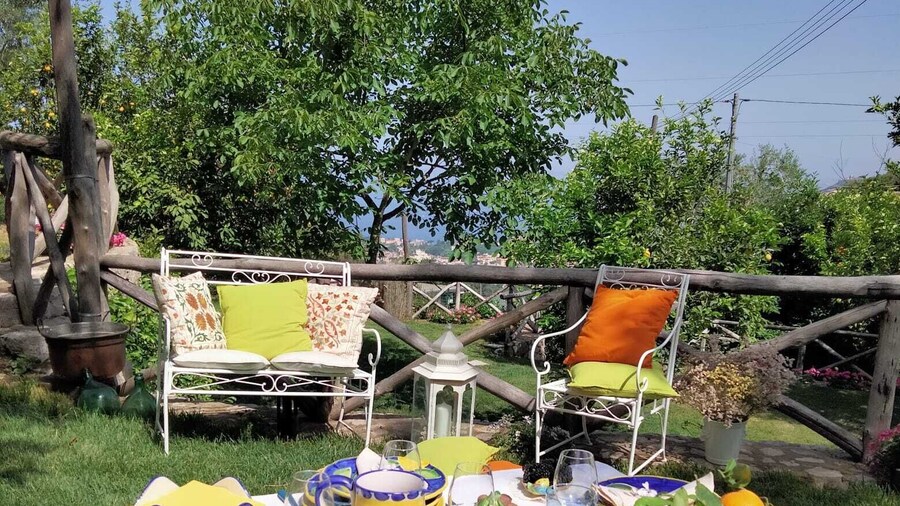 Piano di Sorrento: Cooking Class with Food Tasting and Wine