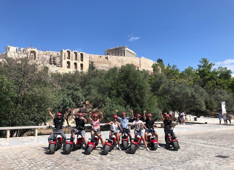 Athens : Acropolis Awarded The Best Guided E-Scooter Tour