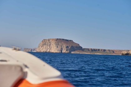 Falassarna-stranden: Privat småbåtcruise i Balos-lagunen