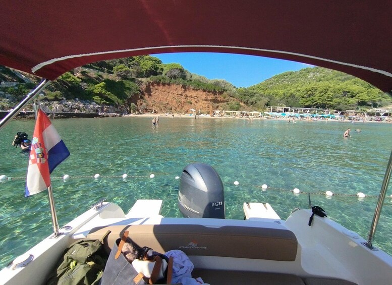 Picture 9 for Activity Dubrovnik: All-inclusive Islands and Caves Private Boat Tour