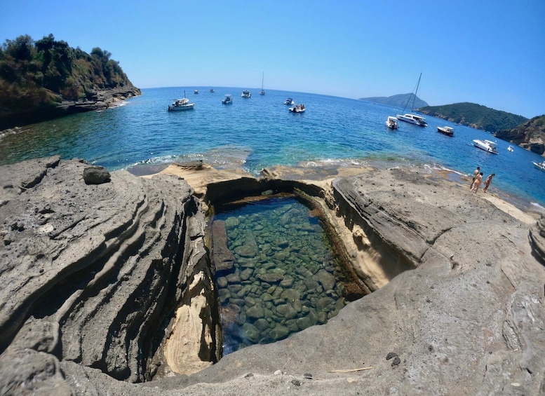 Picture 5 for Activity Procida: Boat Tour w/ Swimming Stops and Underwater Photos