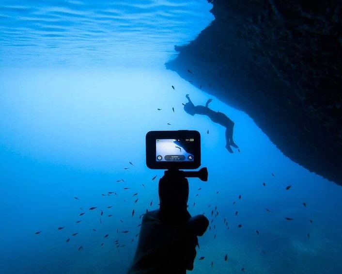 Picture 13 for Activity Procida: Boat Tour w/ Swimming Stops and Underwater Photos