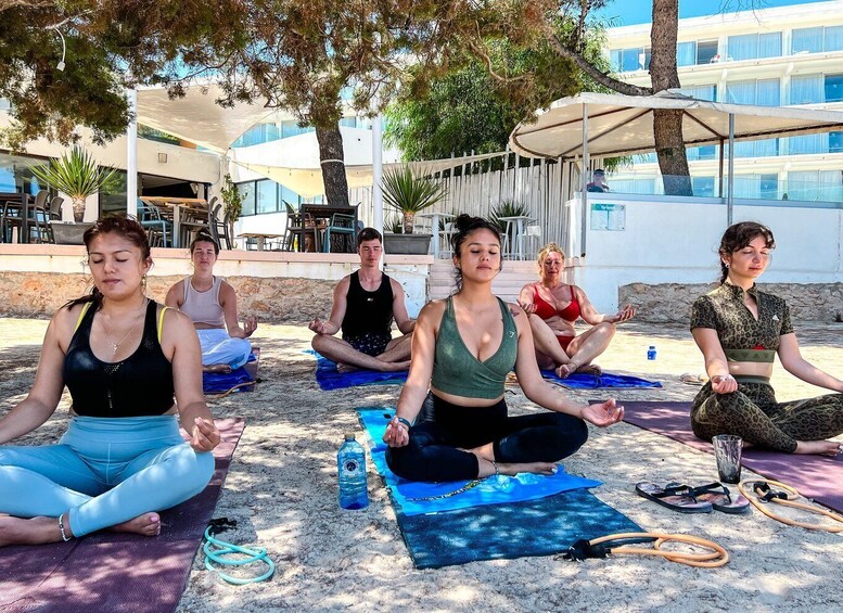 Picture 3 for Activity Discover Beach Yoga in San Antonio Ibiza