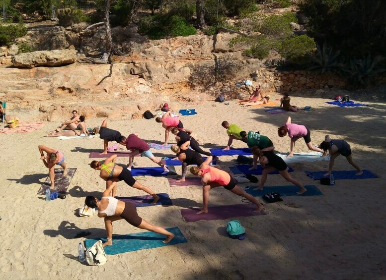 Picture 15 for Activity Discover Beach Yoga in San Antonio Ibiza