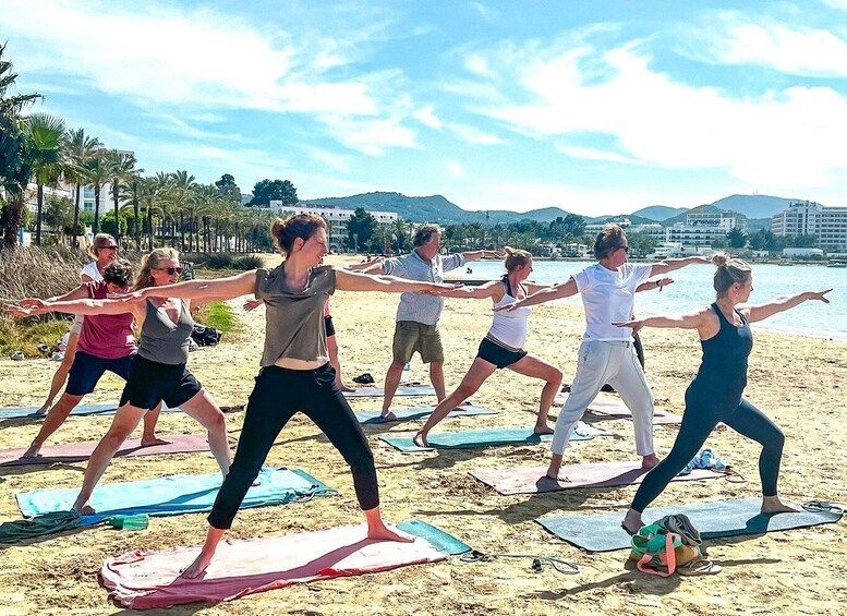 Discover Beach Yoga in San Antonio Ibiza