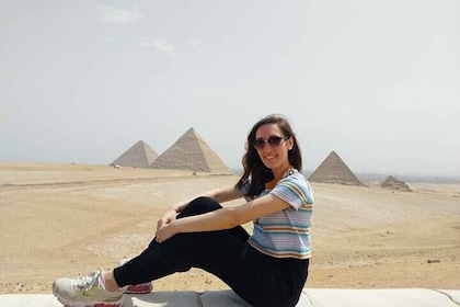 Kairo: Halvdag med pyramider, sfinx och kamelridning