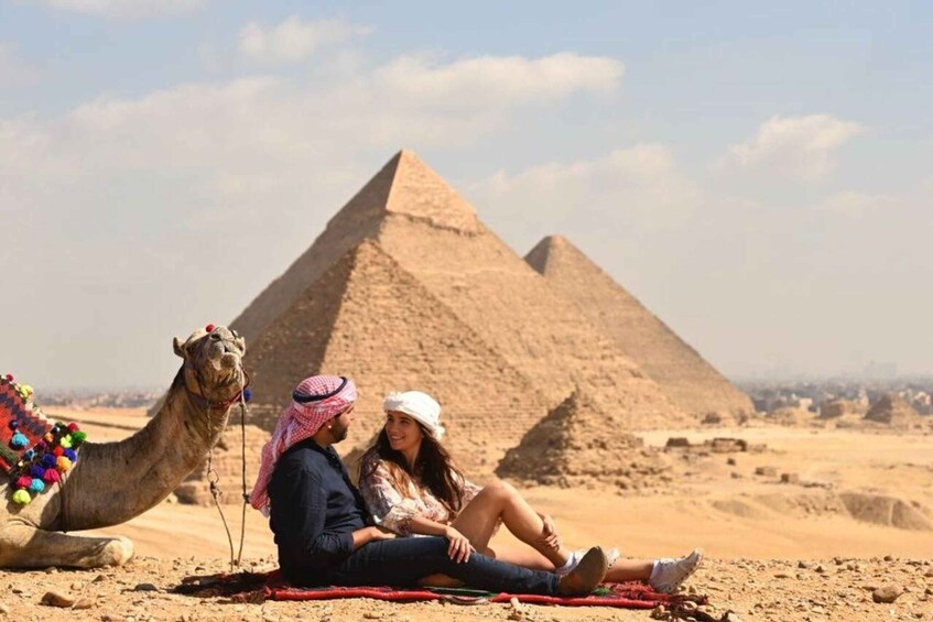 Picture 4 for Activity Cairo: Pyramids & Great Sphinx Private Tour with Camel Ride