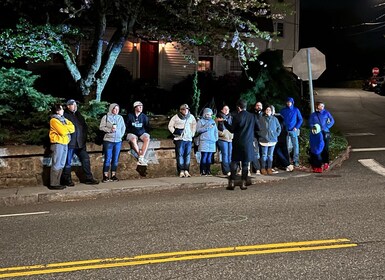 Mystic: Guided Ghost Tour of Downtown Mystic at Night